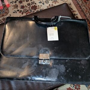 Gucci Patent Leather Briefcase
